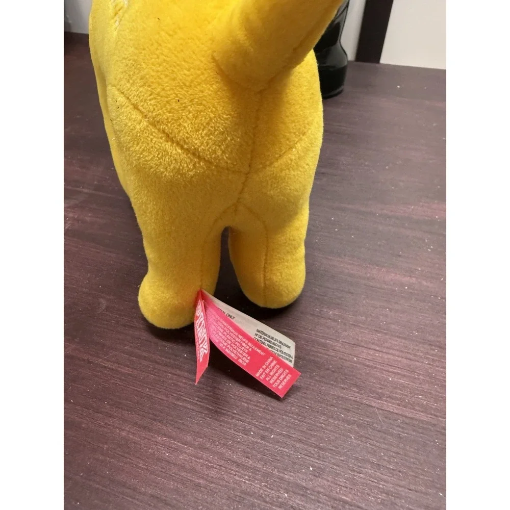 Victorias Secret PINK Nation Yellow Dog Plush Stuffed Animal Soft Cute Toy 13
